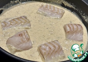 Треска. Филе в соусе Треска. Филе в соусе