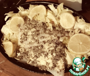 Треска в масле из каперсов, анчоусов