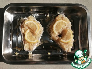 Треска, запеченная в духовке