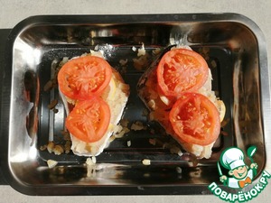 Треска, запеченная в духовке