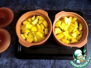 Тунец с укропом в горшочке Тунец с укропом в горшочке