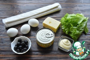 Тунец в лаваше Тунец в лаваше