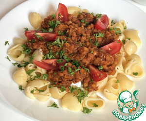 Турецкая паста с чечевицей Турецкая паста с чечевицей