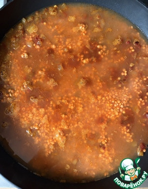 Турецкая паста с чечевицей Турецкая паста с чечевицей