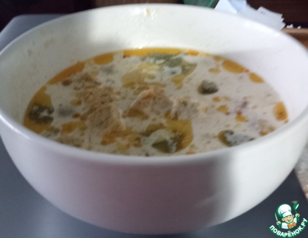 Турецкий грибной суп Турецкий грибной суп