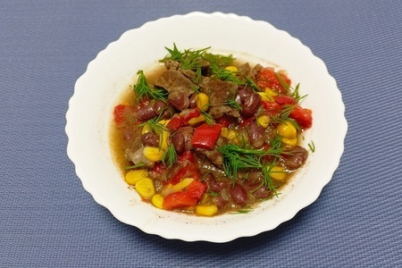 Тушеная говядина по-мексикански