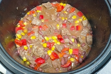 Тушеная говядина по-мексикански