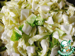 Тушеная капуста с картофелем и оливками
