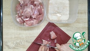 Тушенка из свинины в кастрюле Тушенка из свинины в кастрюле