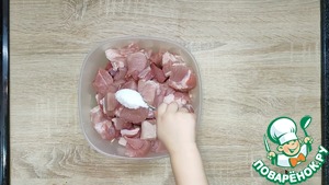 Тушенка из свинины в кастрюле Тушенка из свинины в кастрюле