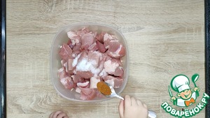 Тушенка из свинины в кастрюле Тушенка из свинины в кастрюле