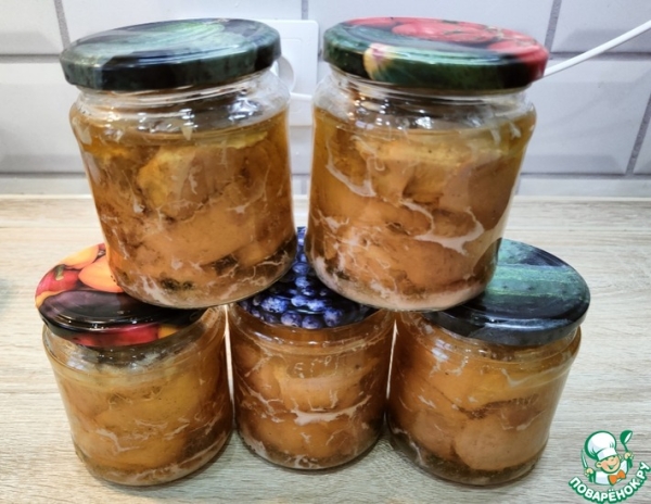 Тушенка из свинины в кастрюле Тушенка из свинины в кастрюле