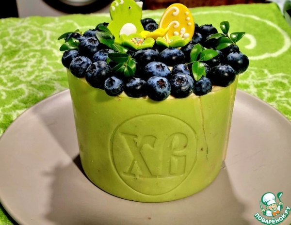 Творожная пасха " Три шоколада "