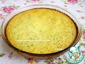 Творожная запеканка с маком Творожная запеканка с маком