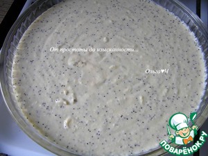 Творожная запеканка с маком Творожная запеканка с маком