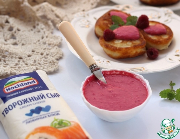 Творожно-ягодный соус Творожно-ягодный соус