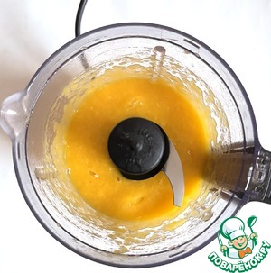 Творожно-кокосовый десерт с манго Творожно-кокосовый десерт с манго