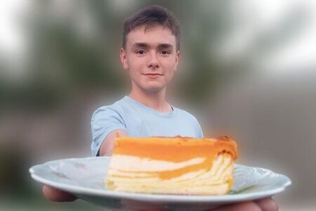 Творожно - тыквенная запеканка