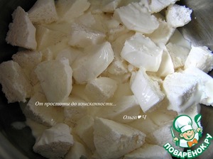 Творожно-зефирный торт с вишней Творожно-зефирный торт с вишней