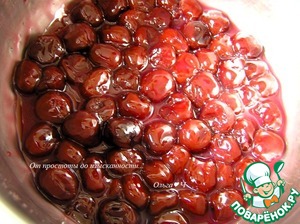 Творожно-зефирный торт с вишней Творожно-зефирный торт с вишней