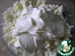 Творожно-зефирный торт с вишней Творожно-зефирный торт с вишней