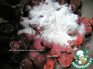 Творожно-зефирный торт с вишней Творожно-зефирный торт с вишней