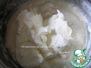 Творожно-зефирный торт с вишней Творожно-зефирный торт с вишней