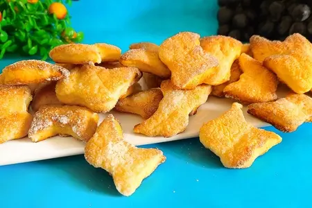 Творожное печенье "минутка" Творожное печенье "минутка"