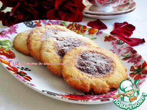 Творожное печенье с "джемом"