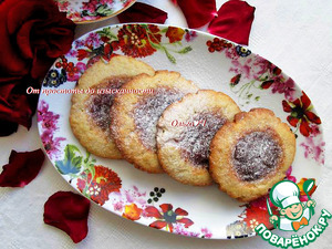 Творожное печенье с "джемом"