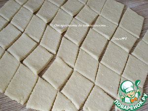 Творожное печенье с сыром Творожное печенье с сыром