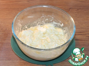 Творожное печенье с виноградом кишмиш