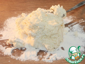 Творожное печенье с виноградом кишмиш