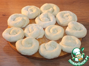 Творожное печенье с виноградом кишмиш