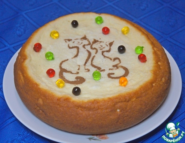 Творожное суфле в МВ Творожное суфле в МВ