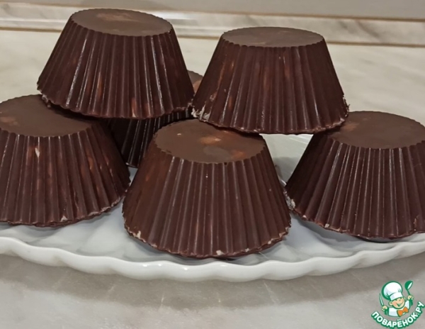 Творожные сырки в шоколаде с джемом Творожные сырки в шоколаде с джемом