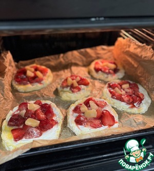 Творожные ватрушки на творожном тесте