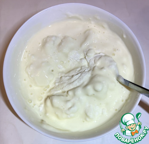 Творожный десерт с мандаринами "тирамису"