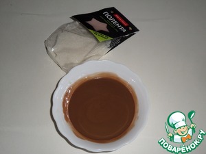 Творожный десерт с полентой и изюмом Творожный десерт с полентой и изюмом