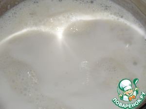 Творожный десерт с полентой и изюмом Творожный десерт с полентой и изюмом