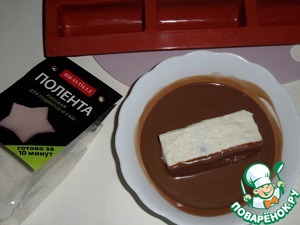 Творожный десерт с полентой и изюмом Творожный десерт с полентой и изюмом