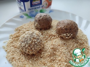 Творожный десерт с сухофруктами