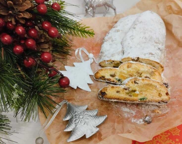 Творожный штоллен