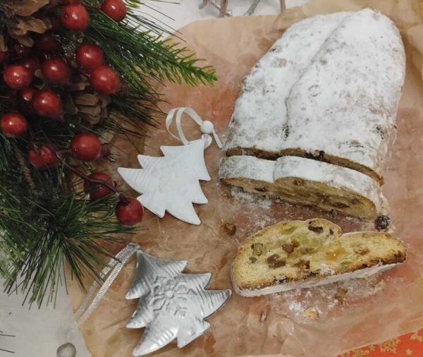 Творожный штоллен