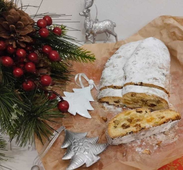 Творожный штоллен