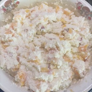 Творожный торт с нектаринами