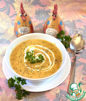 Тыквенно-чечевичный суп