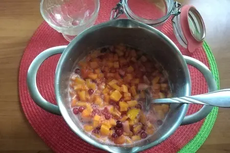 Тыквенно-клюквенный джем. Тыквенно-клюквенный джем.