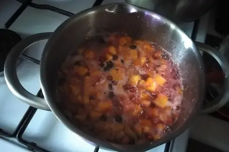 Тыквенно-клюквенный джем. Тыквенно-клюквенный джем.