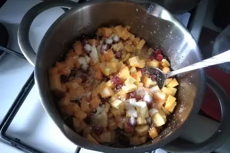 Тыквенно-клюквенный джем. Тыквенно-клюквенный джем.